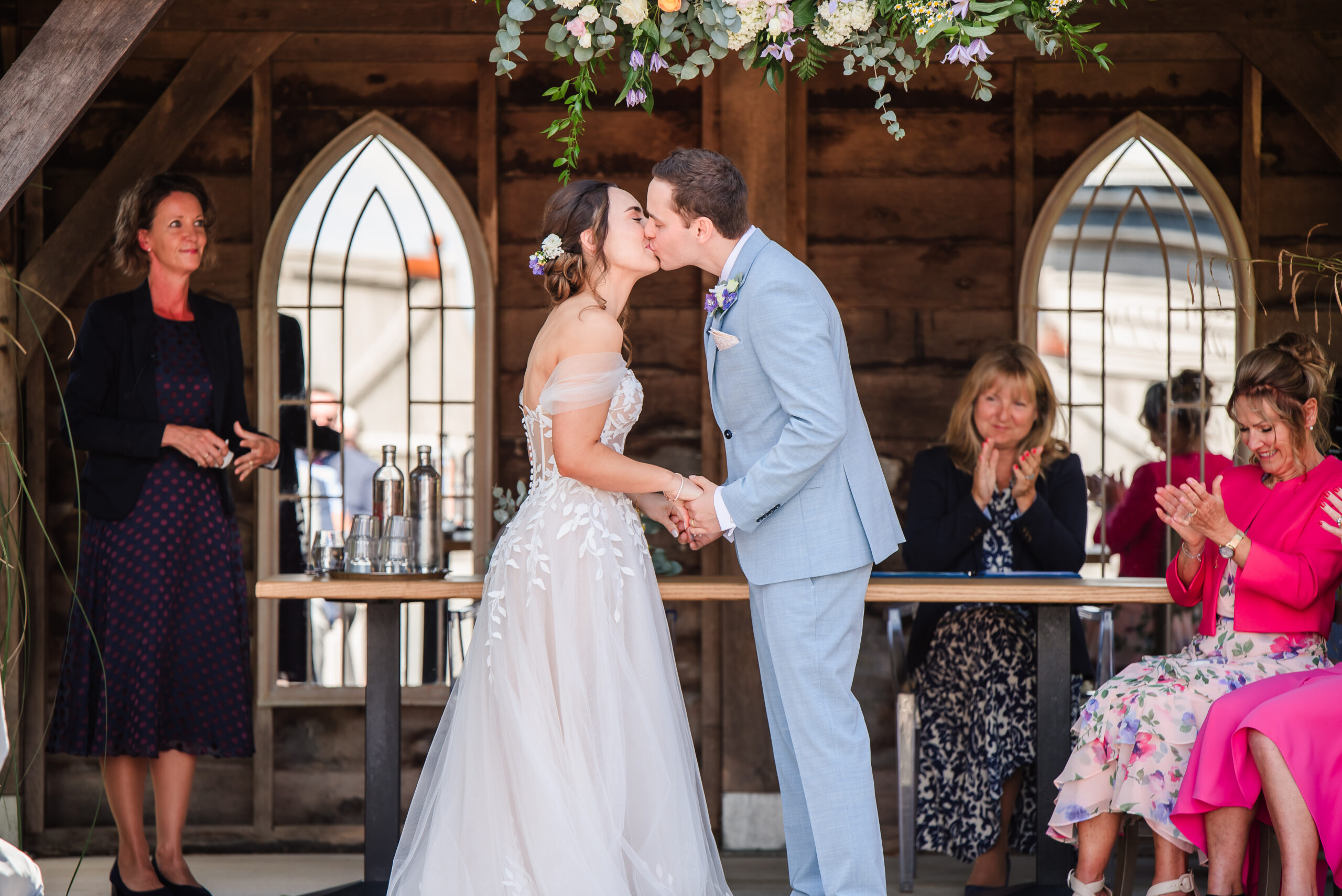 Southend Barn ceremony photography