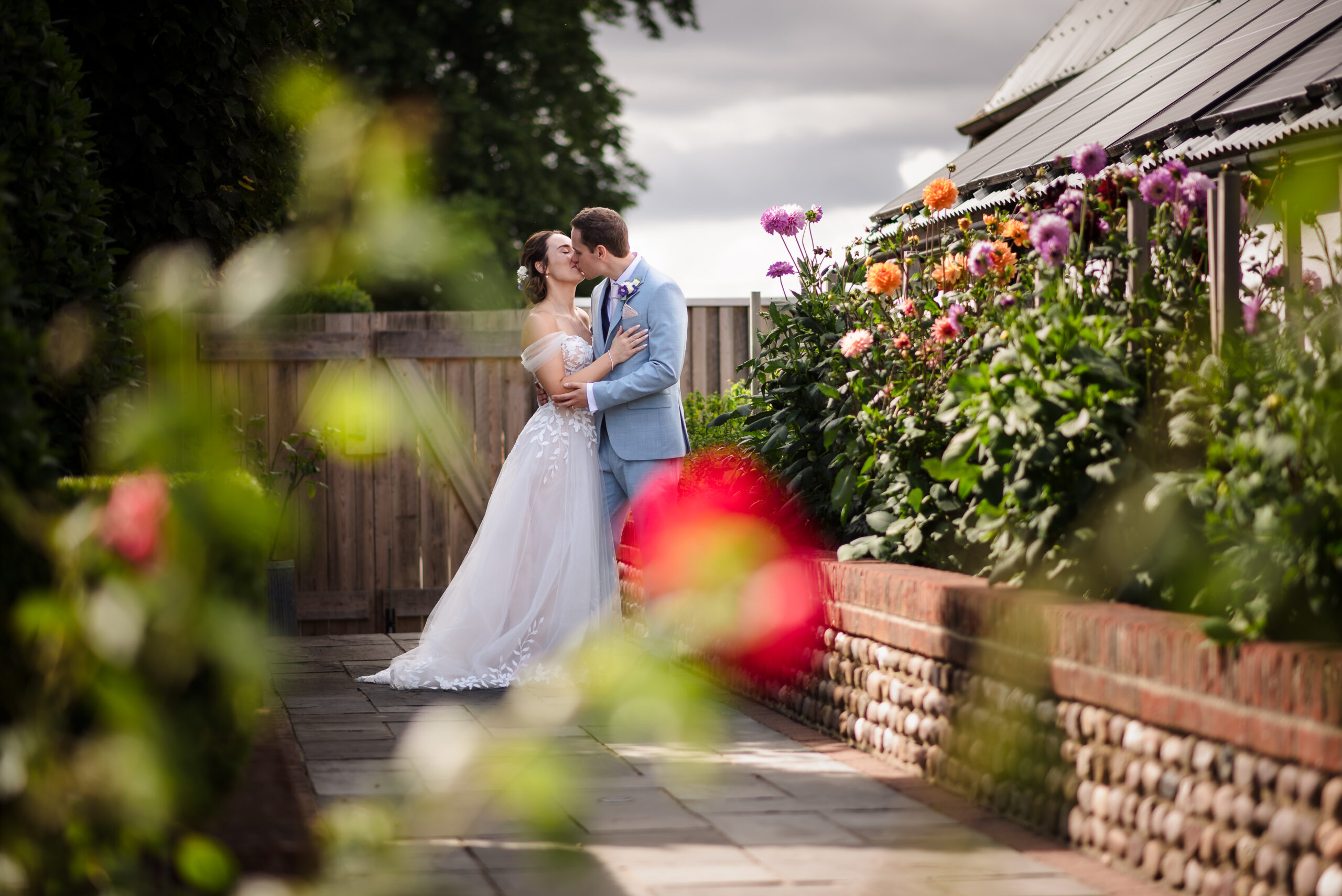 Southend Barn wedding photographer couple photos
