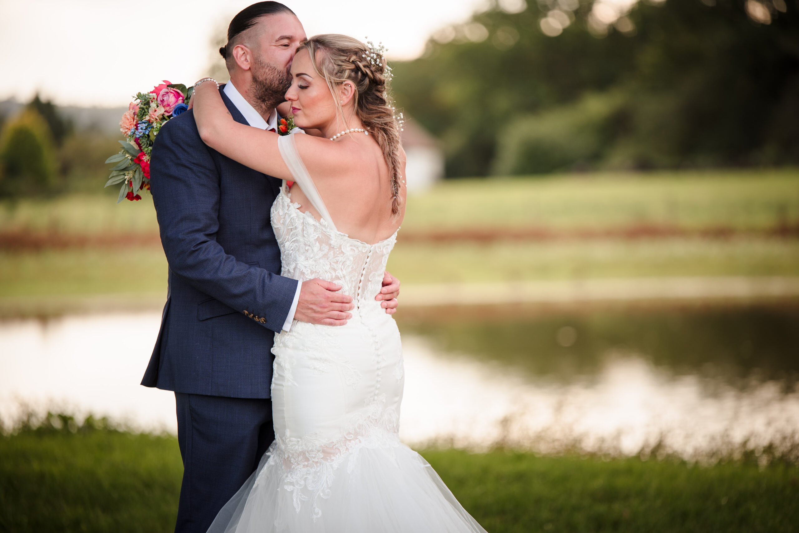 Southland Barns wedding photography by the lake