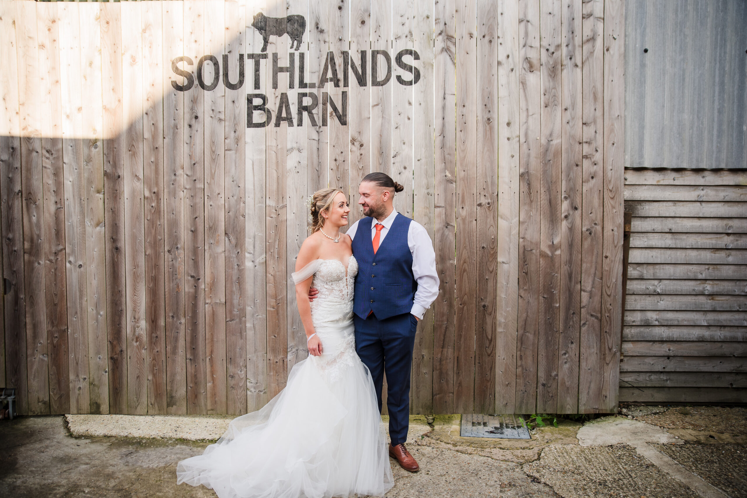 Southland Barns Wedding Photography front entrance