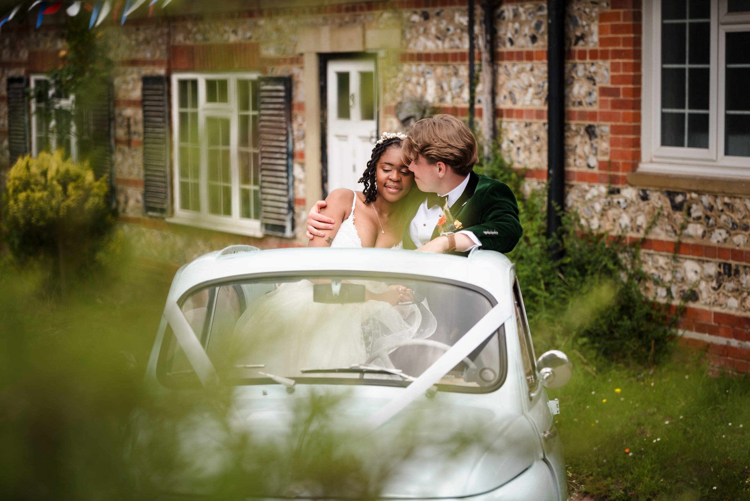 Highden Estate wedding photographer couple's photos